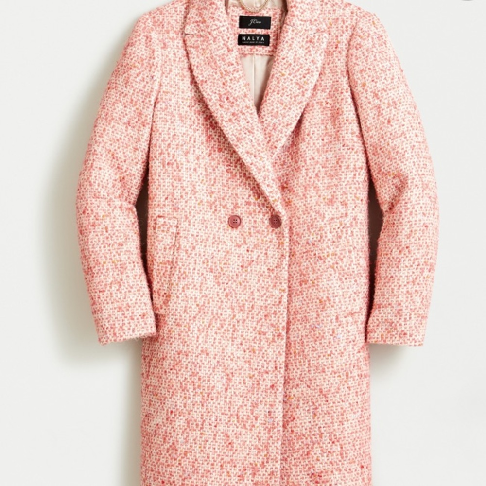 J.Crew Daphne Tweed Coat NWT